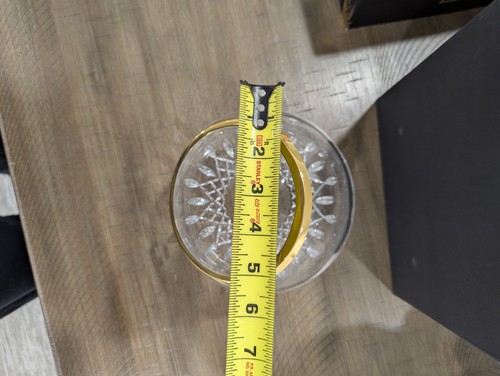 Waterford Lismore Essence Gold Rimmed Rose Bowl In Box With Tags | eBay