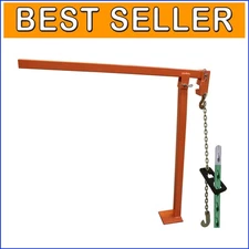 T Post Puller with Puller Plate & 47" Lifting Chain - Ideal for Fence Posts