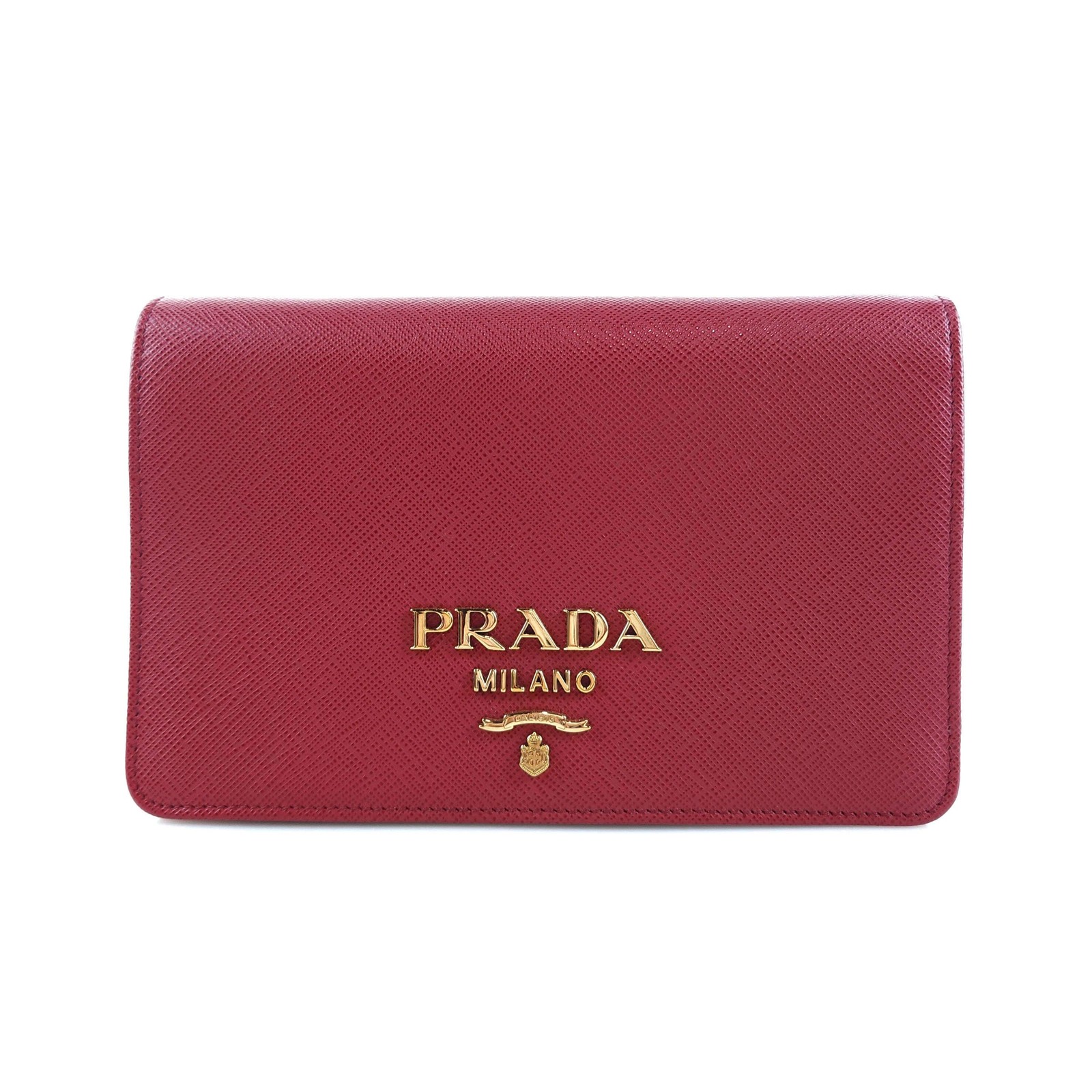 Prada Saffiano Leather Crossbody Bag 1BP019 9574 in Black-image