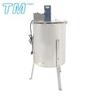 Stainless Steel Electric Honey Extractor 4/8 Frame Rack Beekeeping Equipment