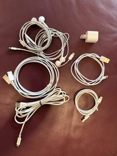 Cable cargador Y auriculares Apple iPhone Lightning a USB