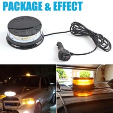 Car Auto Amber Lamp Magnetic Flashing Strobe Beacon Emergency Led Warning Light Car Auto Amber Lamp Magnetic Flashing Strobe Beacon Emergency Led Warning Light