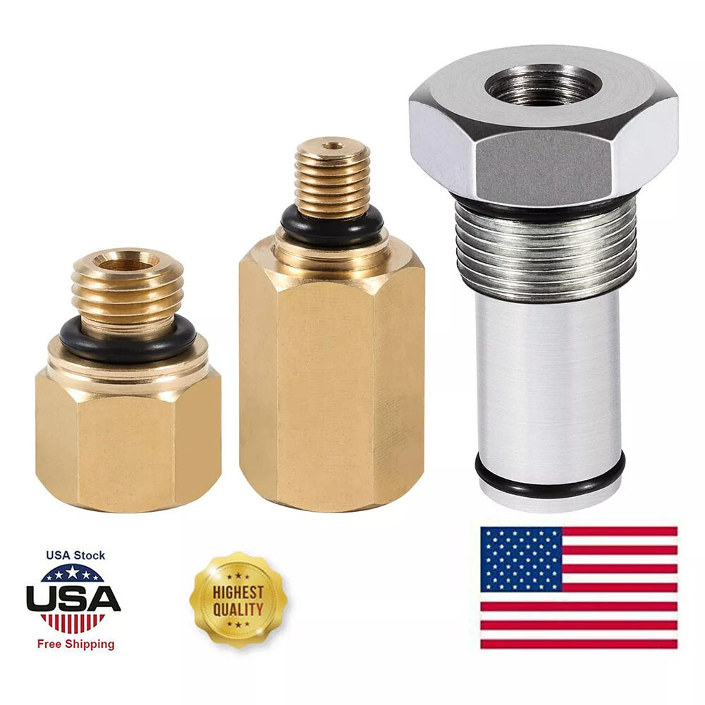 Air Test Fitting Tool Oil Rail Adapter Leak Test Kit for Ford 6.0L Powerstroke