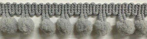 12 Continuous Yards! - 1/4" Mini Pom Pom Ball Fringe - Made in USA! - Picture 6 of 14