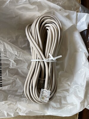 High Speed 30m 90feet RJ11 Telephone Phone ADSL Modem Line Cord Cable