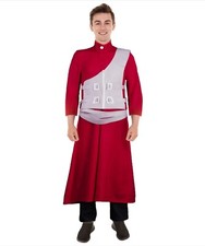 HPO Mens Ninja Costume Black Stealth Outfit Polyester Complete Set
