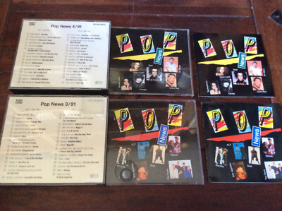 Pop News 3/91 4/91 [4 CD] Roxette Thomas Anders YELLO Viktor Lazlo KLF  SNAP
