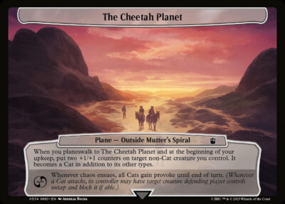 MTG Doctor Who Planechase 10 Planes - List of planes in description | eBay