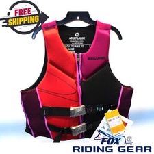 OPEN BOX OEM Sea-Doo Freedom PFD  Lava Red/Rouge Lave  Unisex Size : Large