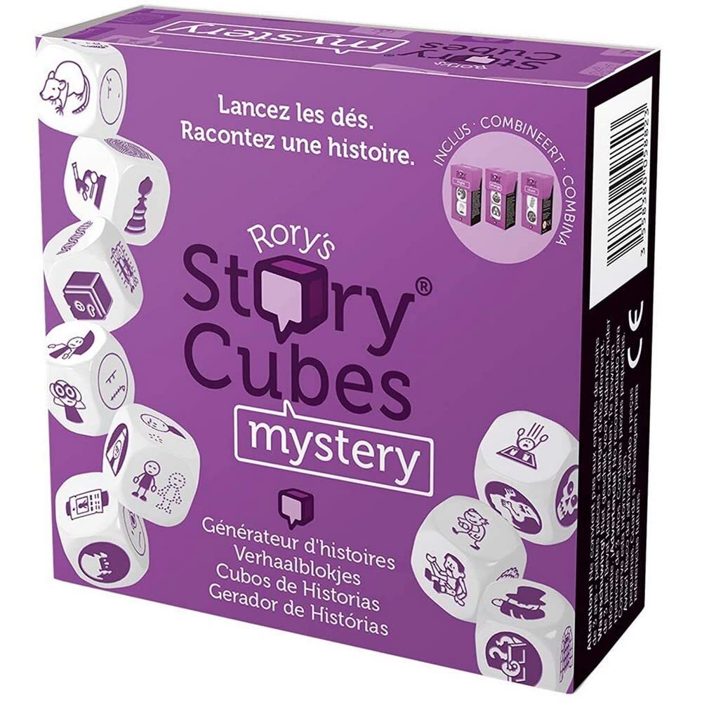 Asmodee Story Multi-Language Cubes Story Cubes, Mystery multicoloured