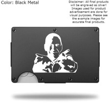 Custom GILBERT GOTTFRIED Laser Engraved Wallet - Pick A Wallet Color