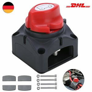 Batterietrennschalter Auto - Mit 2 Schlüsseln & Schutzkappe