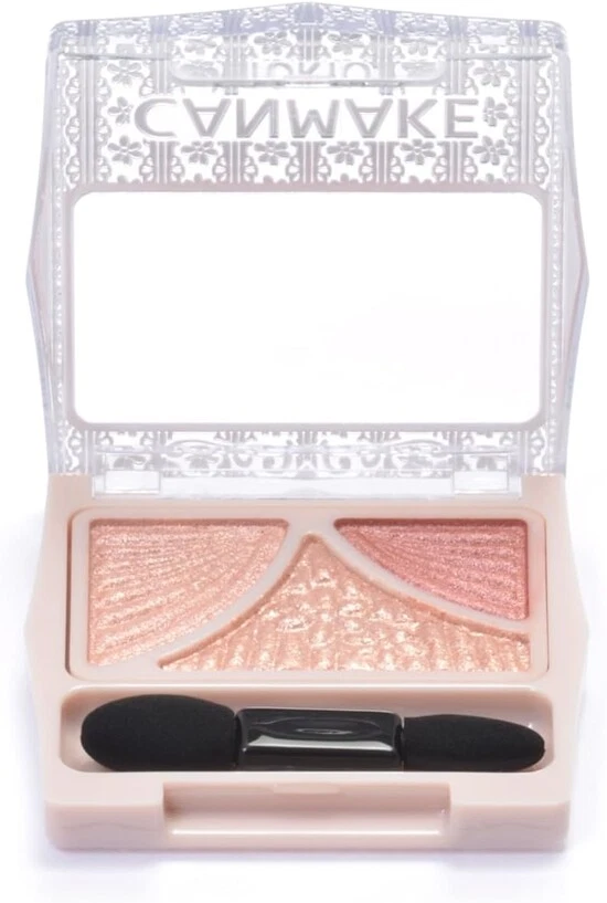 CANMAKE Juicy Pure Eyes 1.4g 12 Chai Tea Rose Pink Beige - Image 3 of 3