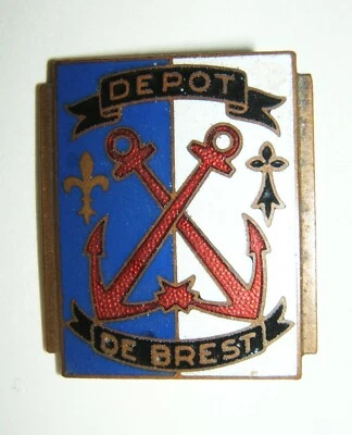 INSIGNE DEPOT DE BREST - Augis - Photo 1/2