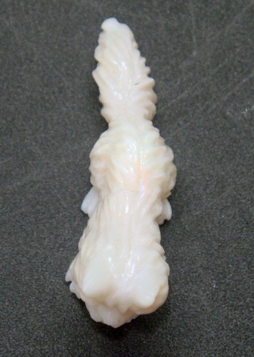 13.45 Ct. NATURAL AUSTRALIAN OPAL DOG CARVING FIGURINE 4 JEWELRY/ COLLECTIBLE - Picture 4 of 4