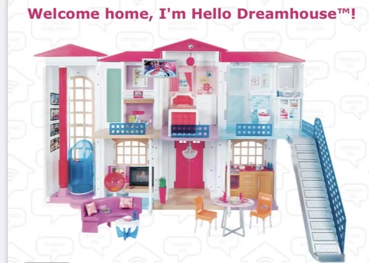 Smart-Connected Dollhouses : Hello Barbie Dreamhouse