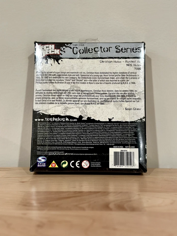 Tech Deck Collector's Series - Christian Hosoi - NHS Hosoi 1986 Foto 2 de 2