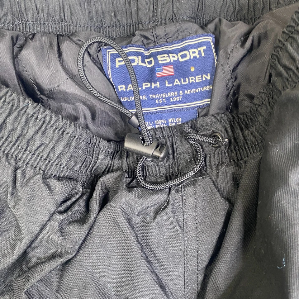 Ralph Lauren Polo Sport Pants Mens S Cargo Pullon Outdoor 90s Y2K Insulated - Image 4 of 4