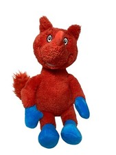 Dr Seuss Red Fox in Sox Kohls Cares For Kids Sewn In Eyes Stuffed Animal Plush
