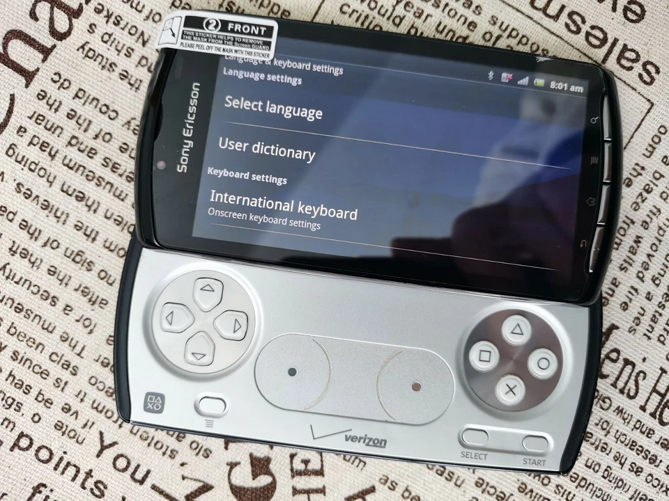 Sony Ericsson XPERIA PLAY R800i Smartphone Unlocked GSM Android Game (black) - Image 3 of 4