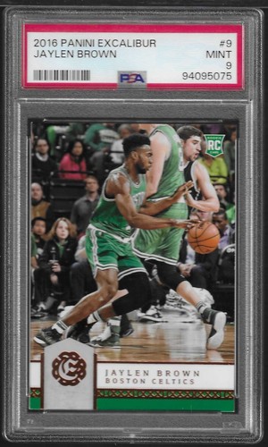 2016 Panini Excalibur Jaylen Brown #9 card
