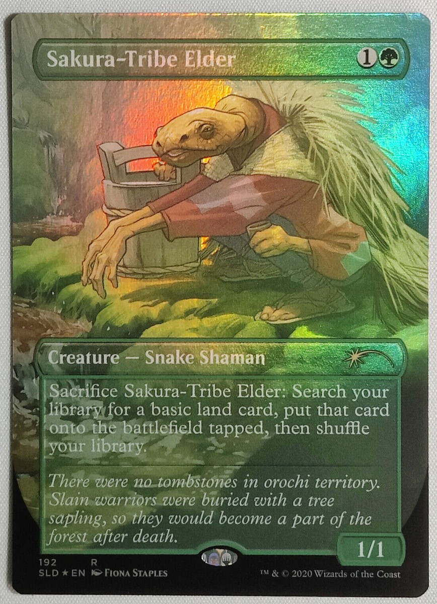 MTG Secret Lair Sakura-Tribe Elder -SLD Fiona Staples #192 [UPick