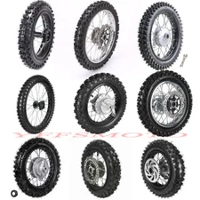 12mm/15mm 12''/14''/16''/19''Rim Wheel Tire Tyre for KLX110 SSR125 CRF RM CR SDG