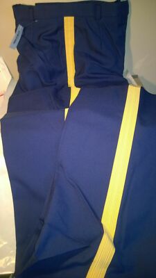 US Army Men's ASU Dress Blues Service Uniform Braided Pants/Slacks Size 37R  | eBay