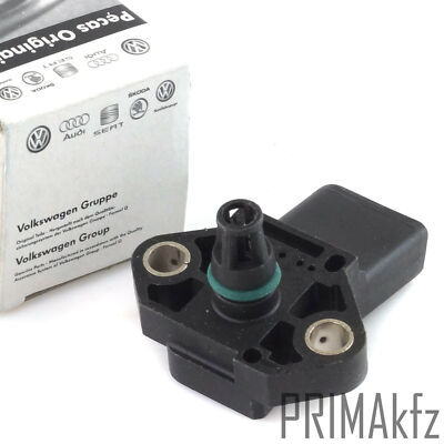 ORIGINAL VAG 038906051C Sensor Ladedruck Ansauglufttemperatur Audi Seat Skoda VW
