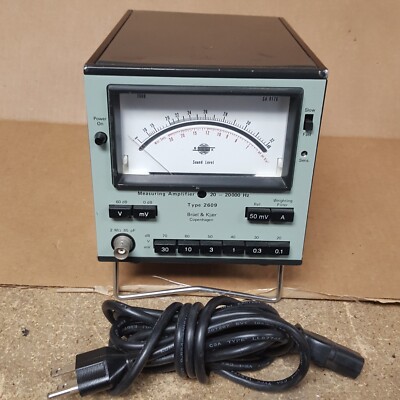 Amplificateur De Mesure Bruel & Kjaer Type 2609 (Occasion, Fonctionnel)