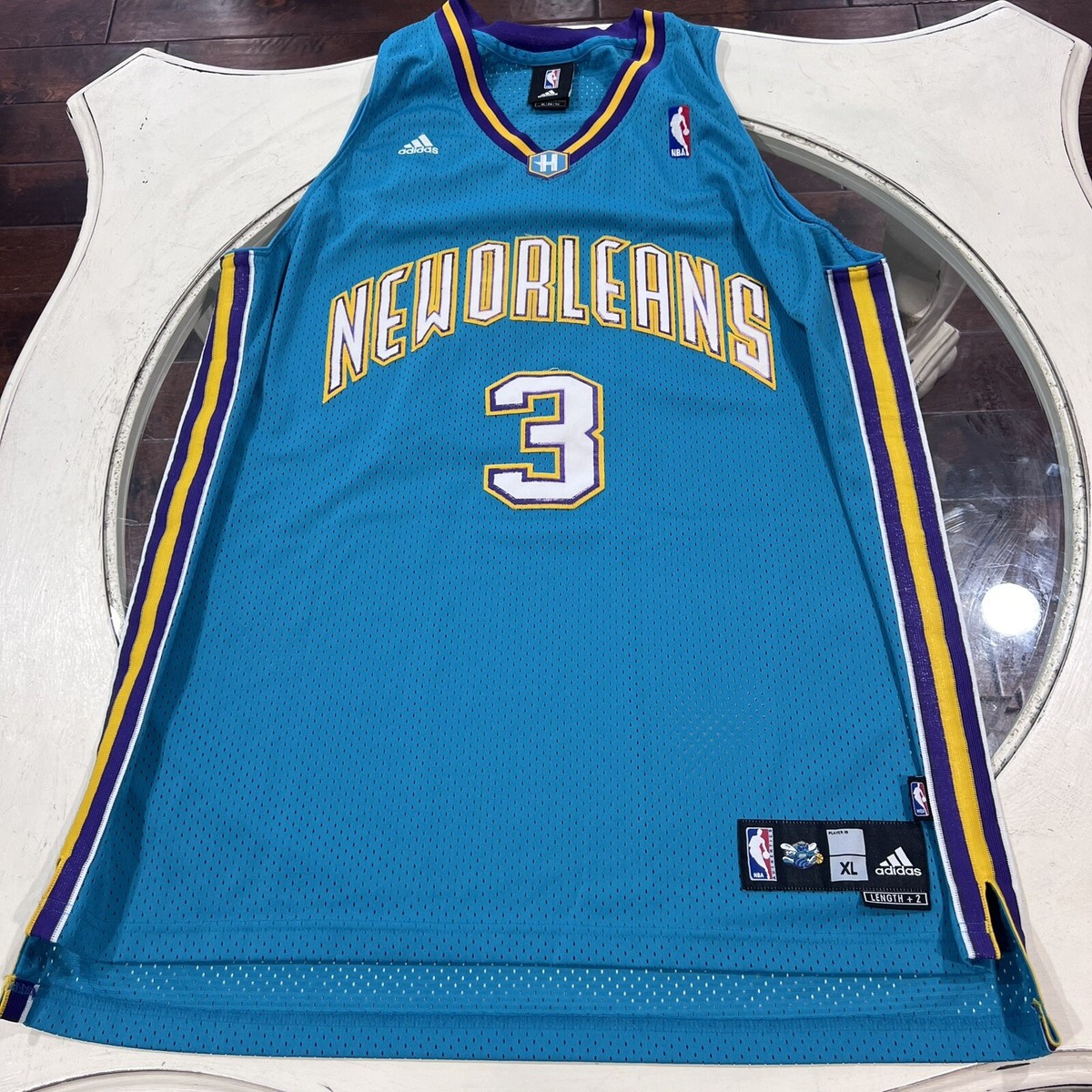 VTG Chris Paul CP3 Jersey XL Adidas NBA New Orleans Hornets