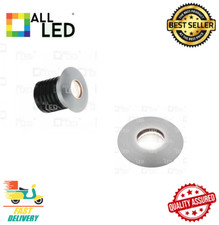 ALL LED IP65 1W BLUE ALUMINIUM FINISH LED MARKER LIGHT - AMKR032AL/BL