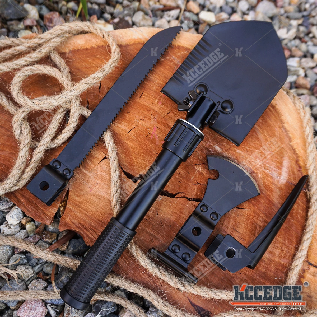 武具 hhkk Survival Shovel High Carbon Steel Tactical Shovel Axe Folding