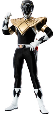 Mighty Morphin Puissance Rangers 1/6 Dragon Shield black THREEZERO Sideshow