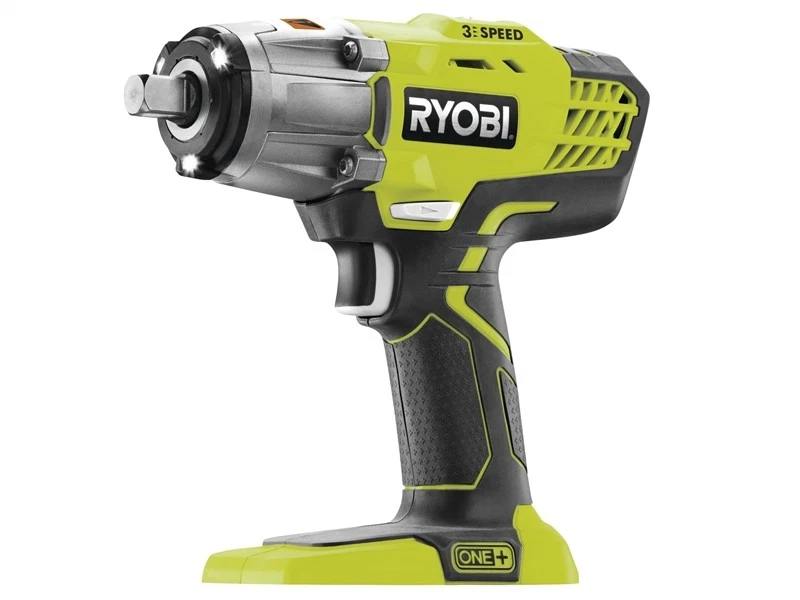 Ryobi One 18 Volt Impact Wrench Kit 2 x 2.5 Ah Li Ion with Kit