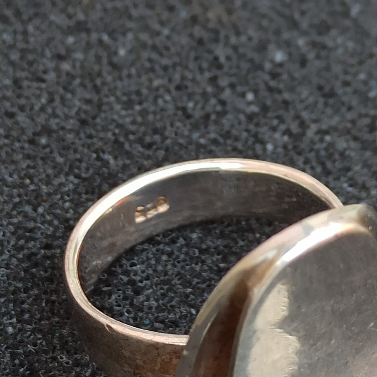 Artisan Silver Ring Amorphic Modernist Minimalist… - image 13