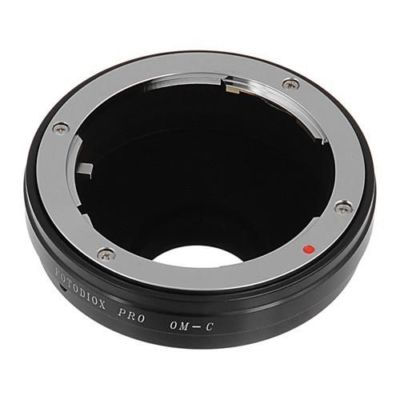 Fotodiox Pro Lens Adapter Olympus OM 35mm lens for C-mount cine camera body