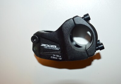 ZOOM Downhill Vorbau 1 1/8'' 50 mm + 30° Alu schwarz matt 31,8 mm OS