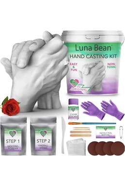 Luna Bean Hand Casting Kit - Unique Couples Gifts