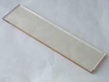 Glass-platen for Grinders and Sanders 2" x 10"