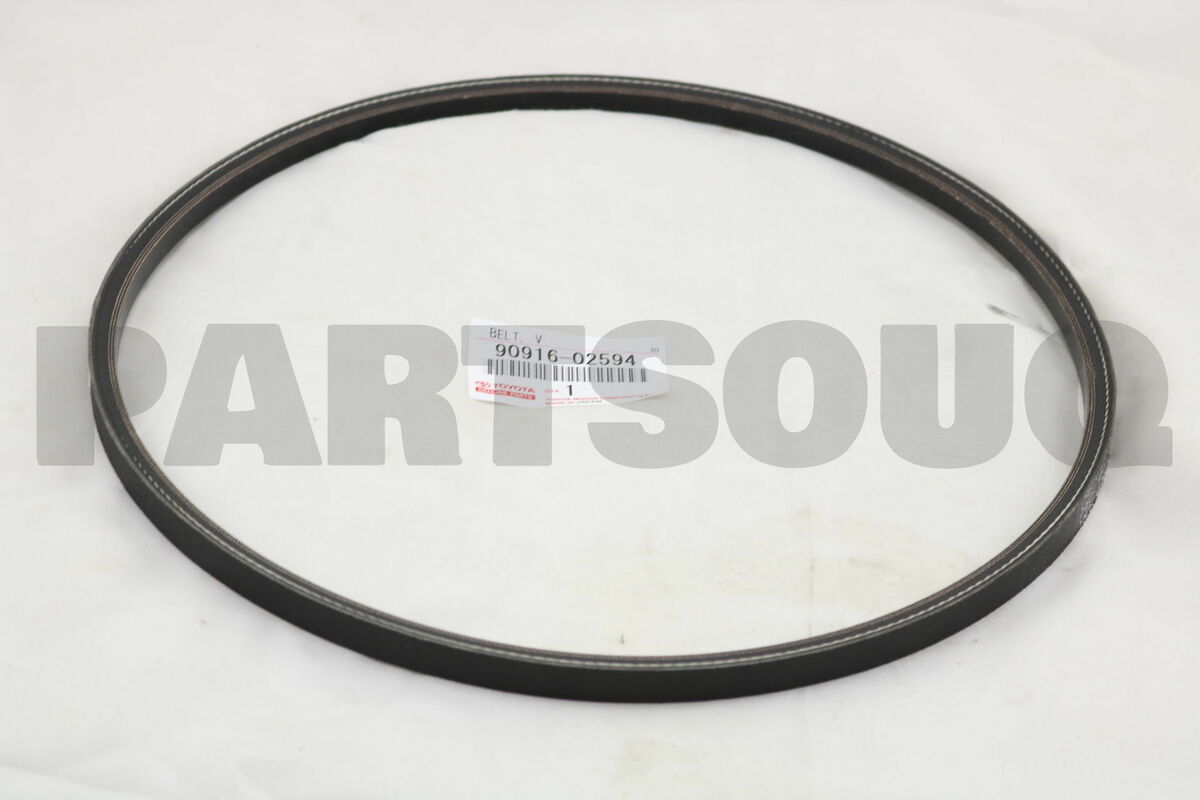 9091602594 Genuine Toyota BELT, V (COOLER COMPRESSOR TO 9091602594 Genuine Toyota BELT, V (COOLER COMPRESSOR TO