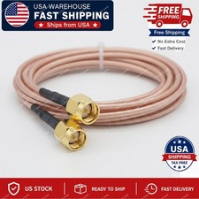 RG316 SMA MALE to SMA MALE Plug Connector RF Coaxial Cable Coax Pigtail