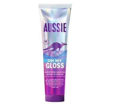 BRANDED Aussie Oh My Gloss Moisture-Mazing Leave-In Hair Serum 160ml Shine Booster