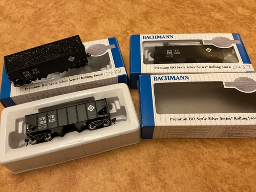 Drei Bachmann 19508 55 Tonnen 2-Bay USRA außen verspannte Trichter. Erie | Condition: Used