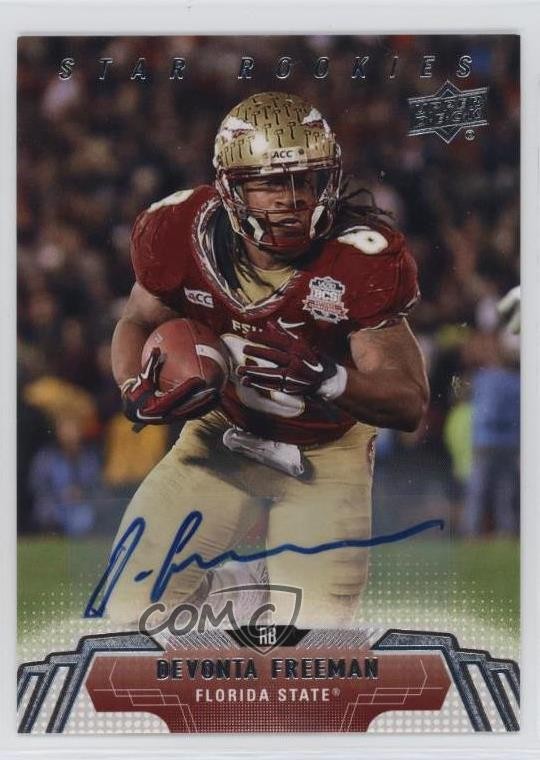 Devonta Freeman Upper Deck #146 Autograph