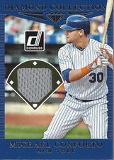 2017 Donruss Diamond Collection Memorabilia #DCMC Michael Conforto Jersey -BB