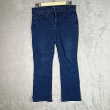 NYDJ Barbara Bootcut Jeans Womens Size 6P Medium Wash Lift Tuck Technology USA