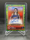 2024 Topps Chrome McDonald's AA Syla Swords Autograph Auto Tie-Dye 14/25 #61