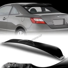 For 2006-2011 Honda Civic 2DR/Coupe Smoke Acrylic Rear Window Roof Visor Spoiler