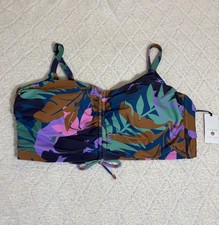 New With Tags Shade  Shore Floral Multicolor Women  s Swimsuit Top Size 1X 16/18